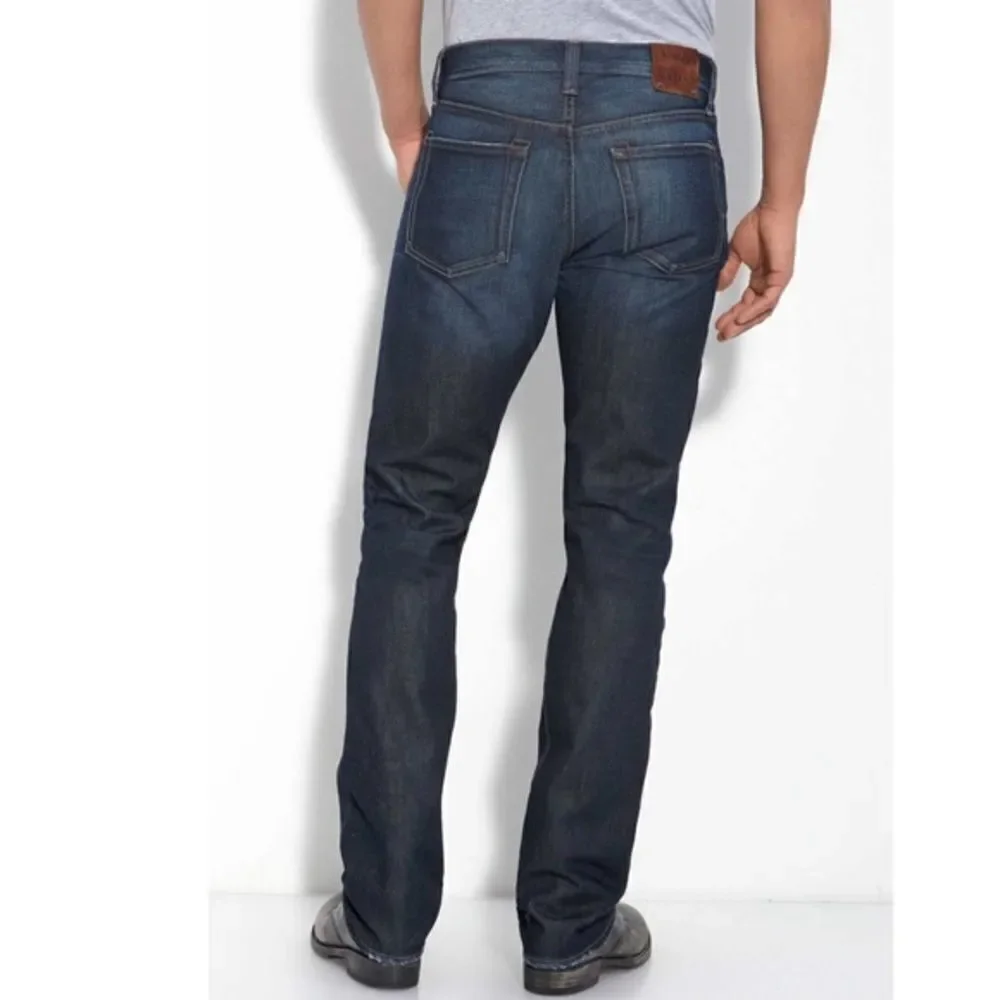 ✨3xHP✨Mens J Brand Walker Dark Wash Relaxed Straight Leg Jeans✨